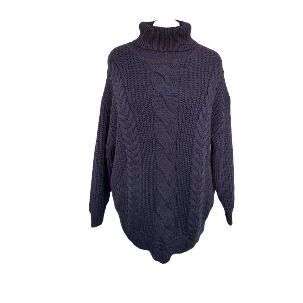 H&M Divided Black Turtleneck Sweater